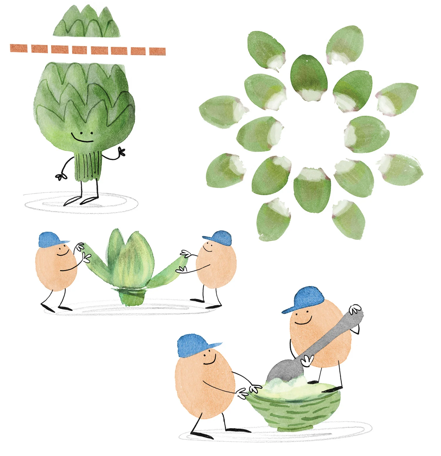  "Cooking with Kids: Preparing an Artichoke" 