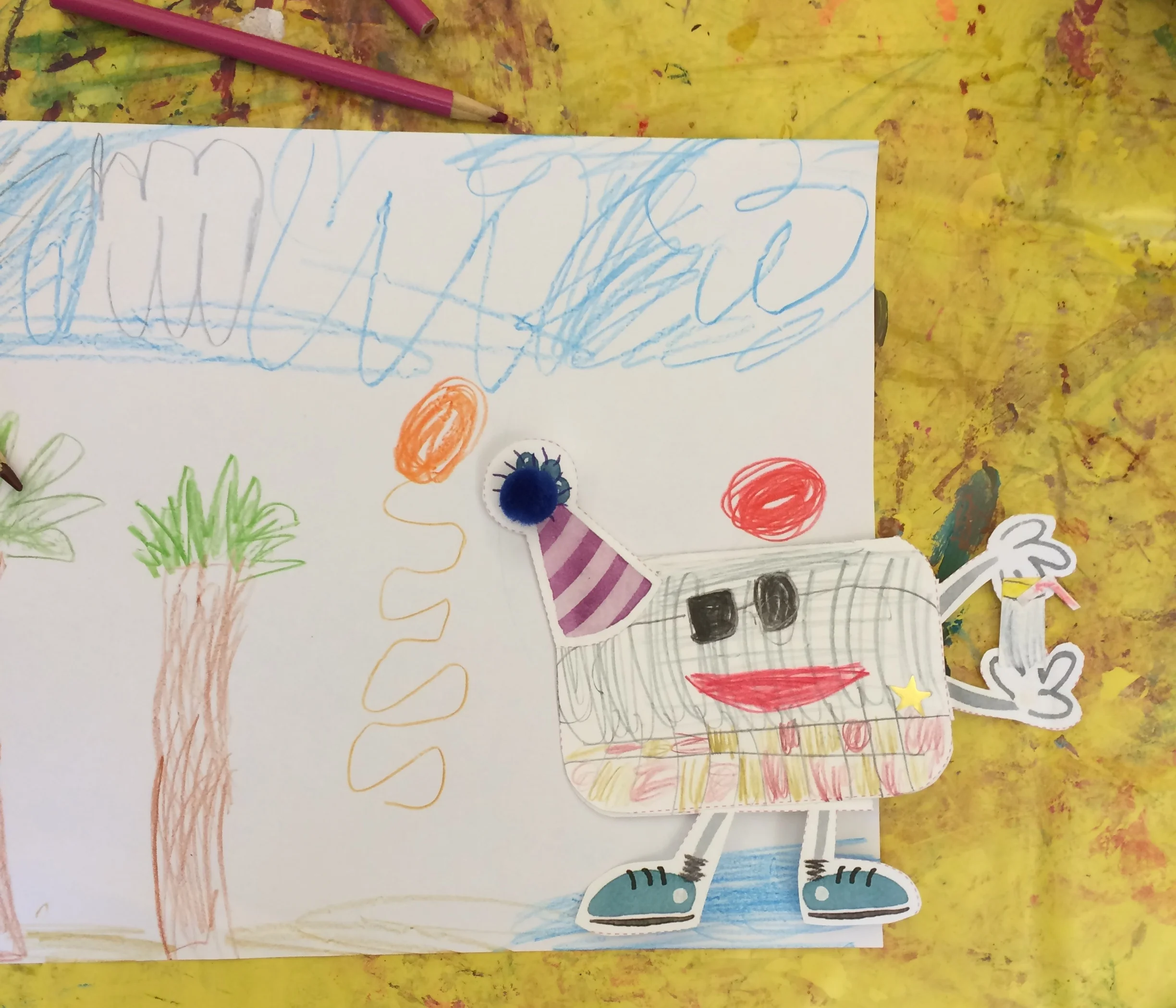 A Little Card student creation at Friends Seminary, New York, NY