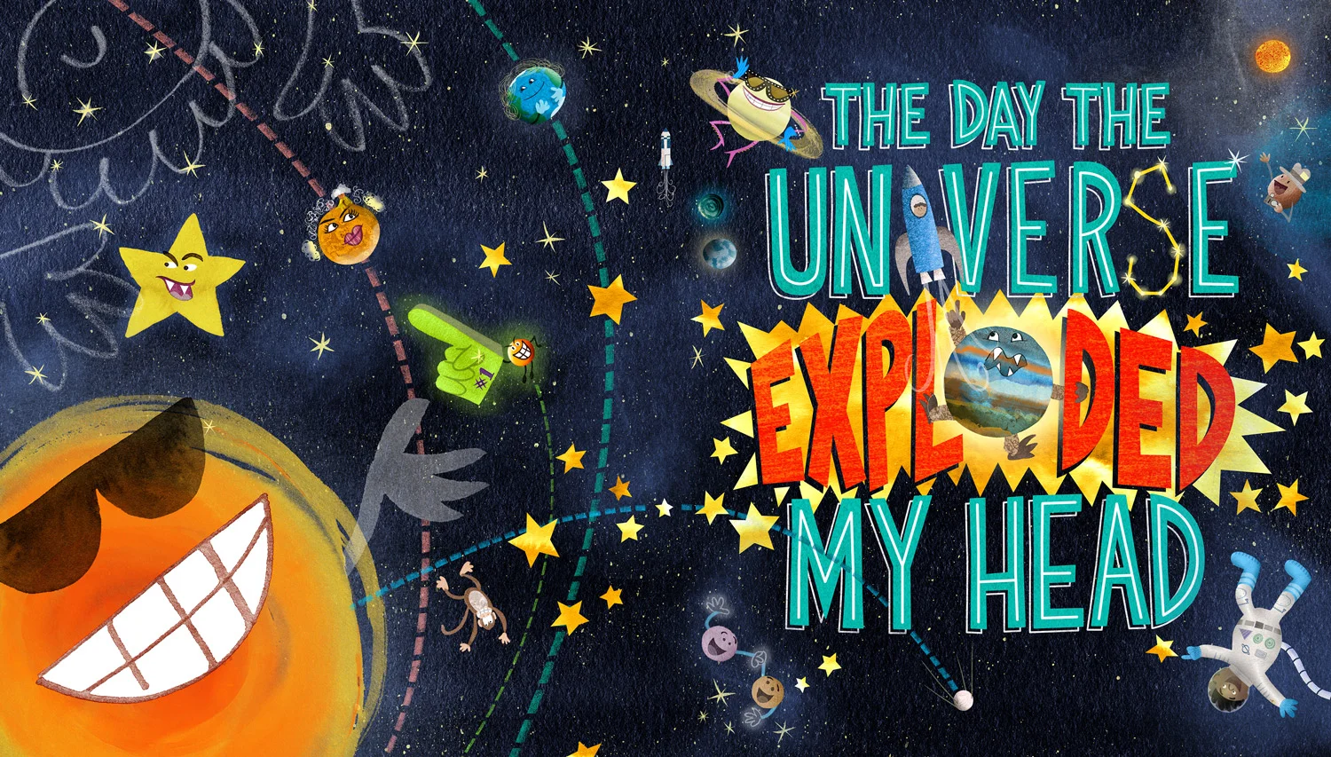 The Day the Universe Exploded My Head — Jacket wrap