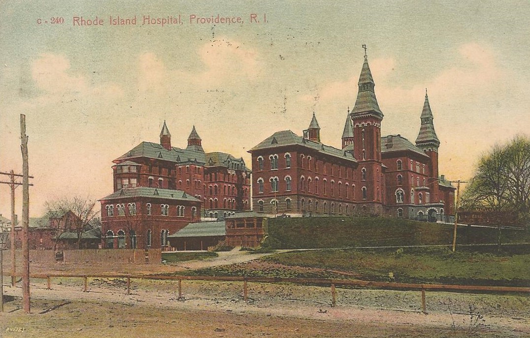 THE OLD RHODE ISLAND HOSPITAL - 1901