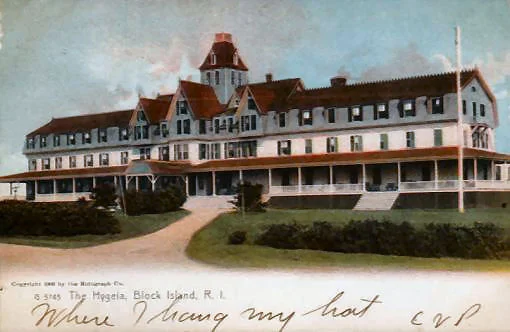 BLOCK ISLAND HYGEIA HOTEL - 1907