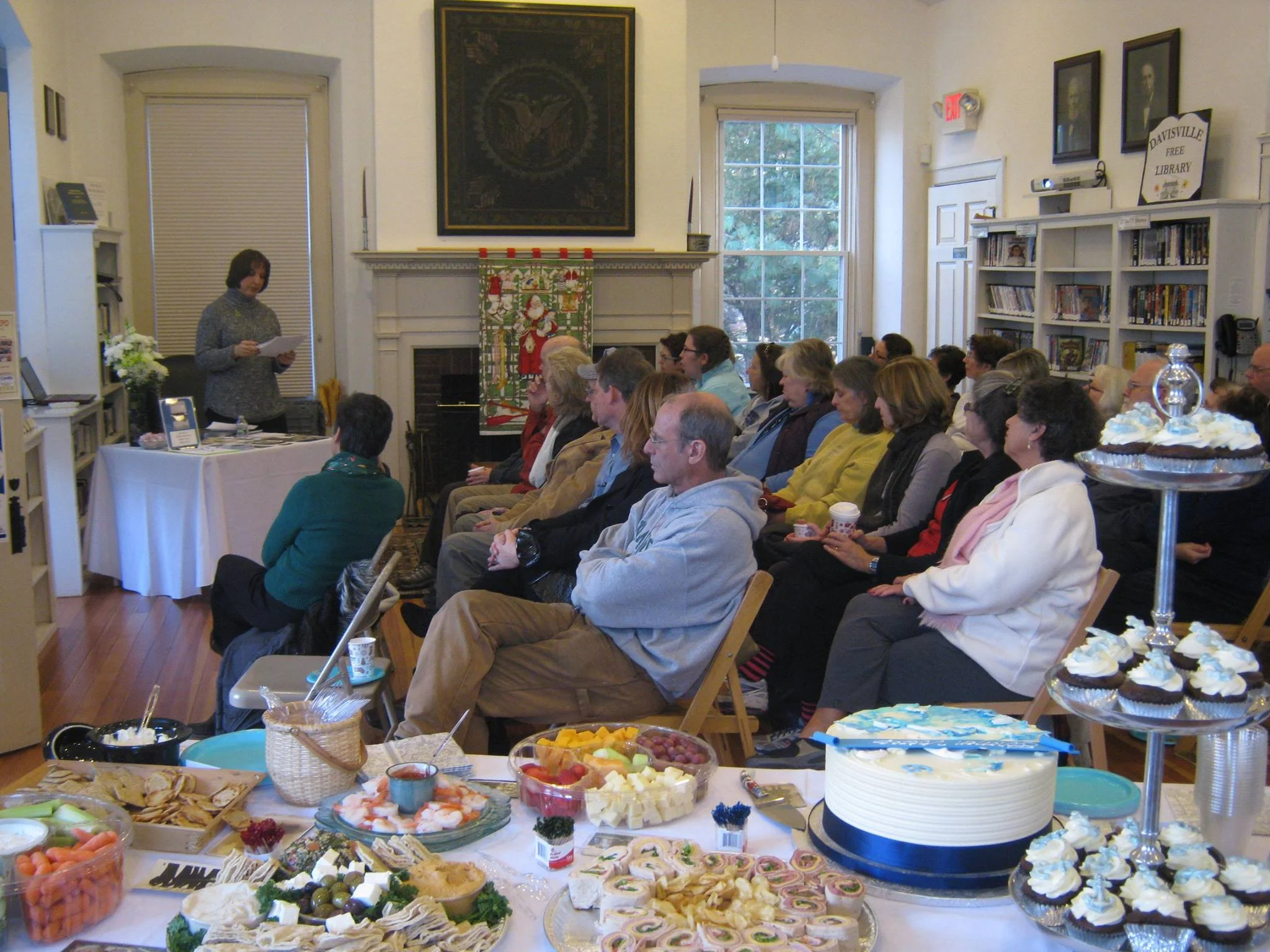 The Rhode Island Book Launch at the Davisville Free Library