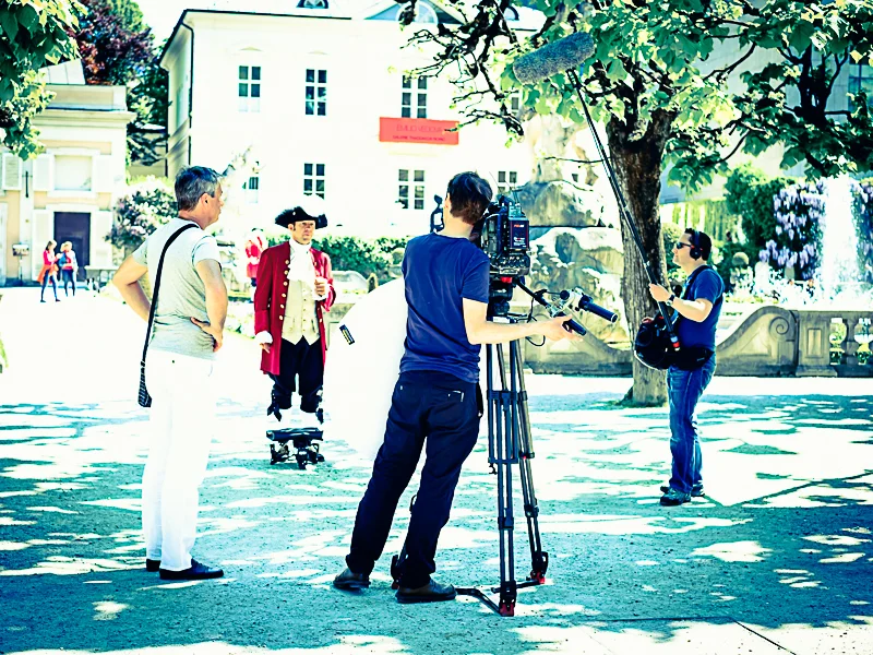 Making Of, Dreharbeiten zu ARTE Metropolis