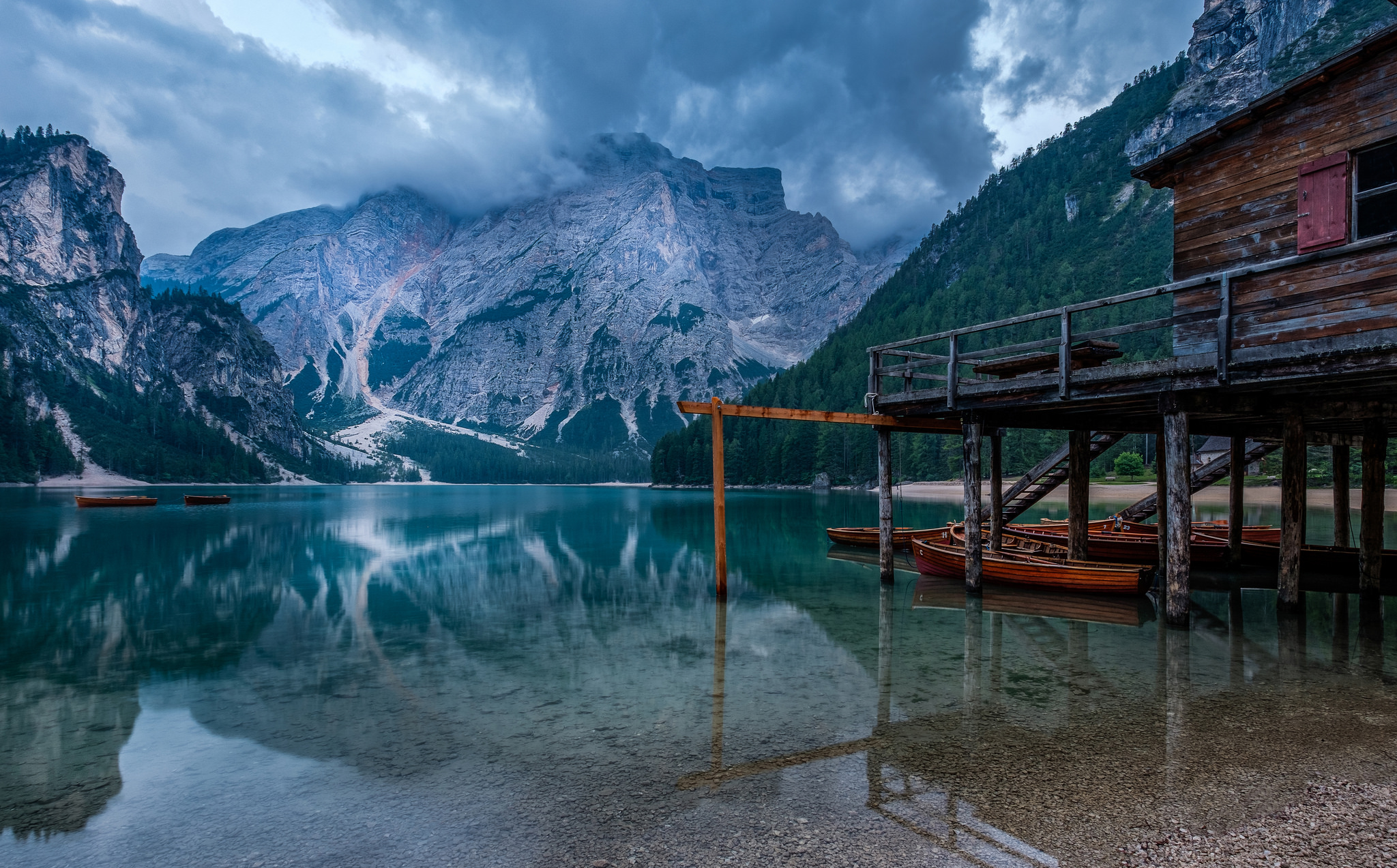 Cabin by the lake