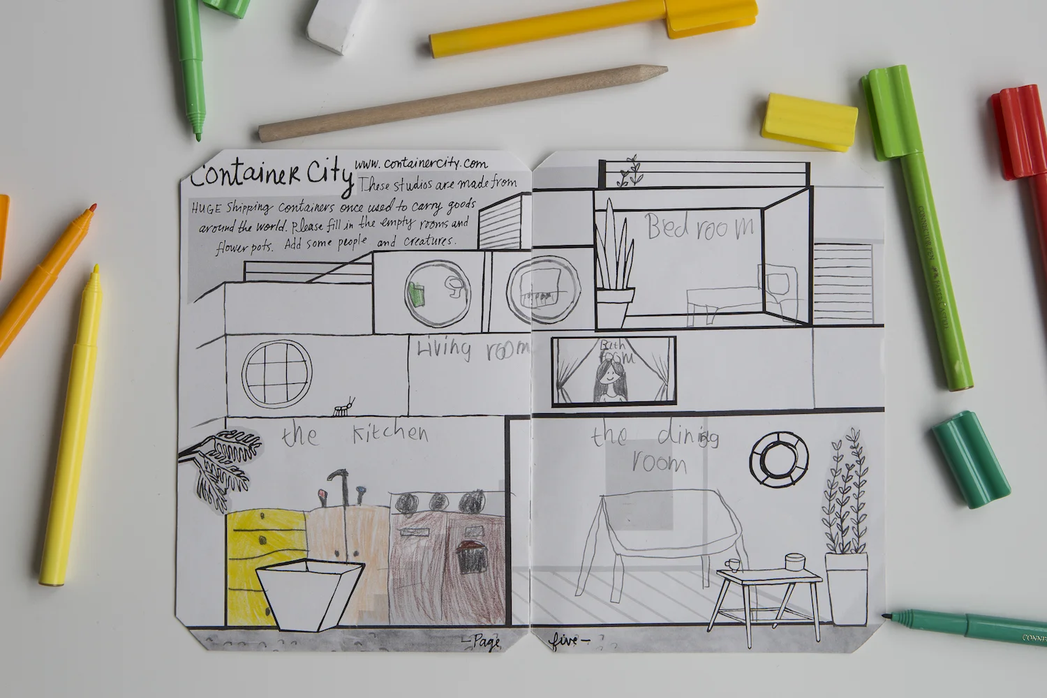 Page 5 of 12 page Kids Guide to Trinity Buoy Wharf, 2015