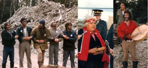 The much publicized 1985 stand-off at Lyell Island brought positive change to the logging of Gwaii Haanas. 