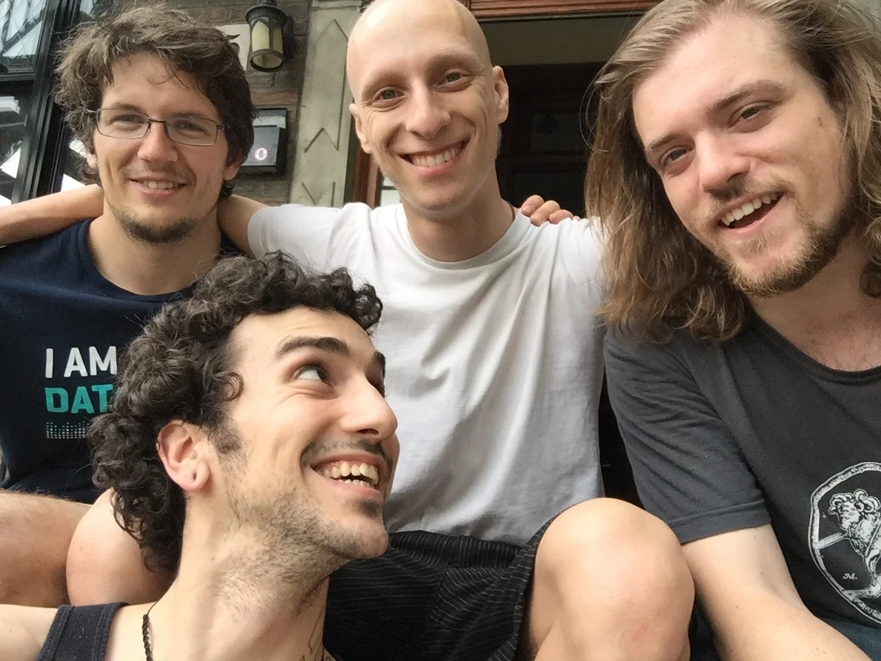 From left to right: Martin Weiss, Jonathan Dupre, David Zangwill, and David Hernon.