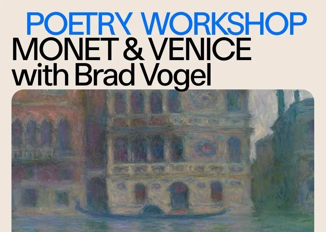 Poetry Workshop - Monet and Venice at Brooklyn Museum