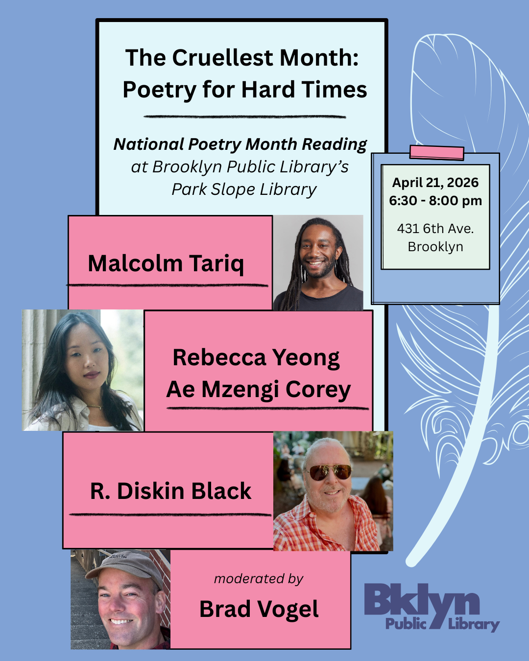 The Cruellest Month: Poetry for Hard Times