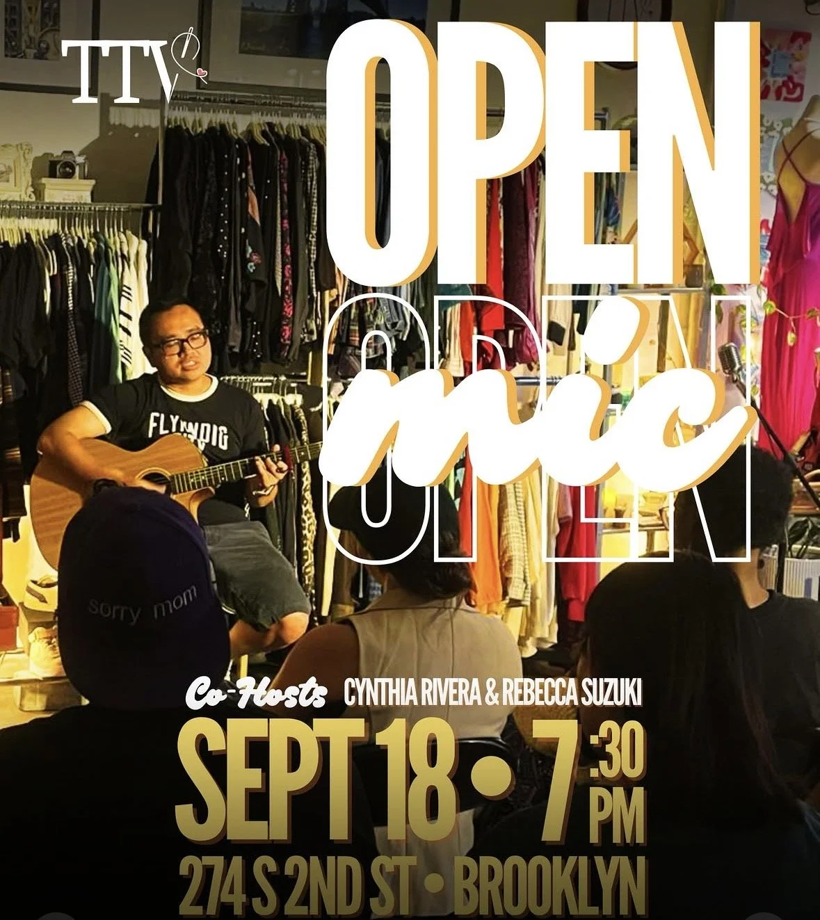 TTV Open Mic - Featured Reader