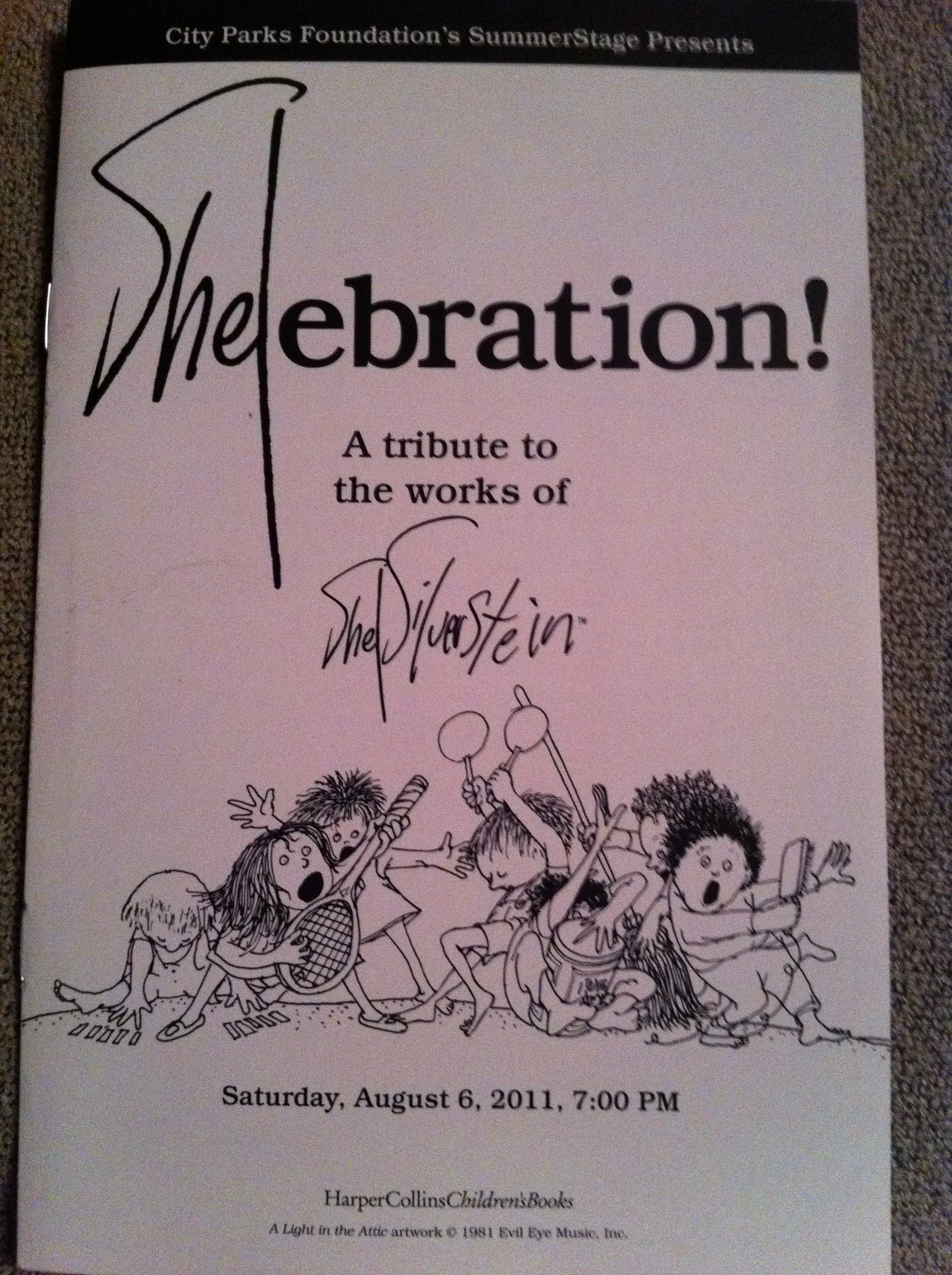 Creator and Co-producer of SHELebration! a major Tribute to the writing, art and music of Shel Silverstein att Central Park SummerStage, NYC.