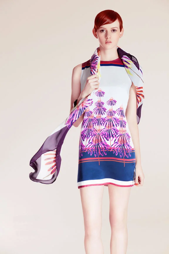 Echinacea Dress and Scarf.jpg