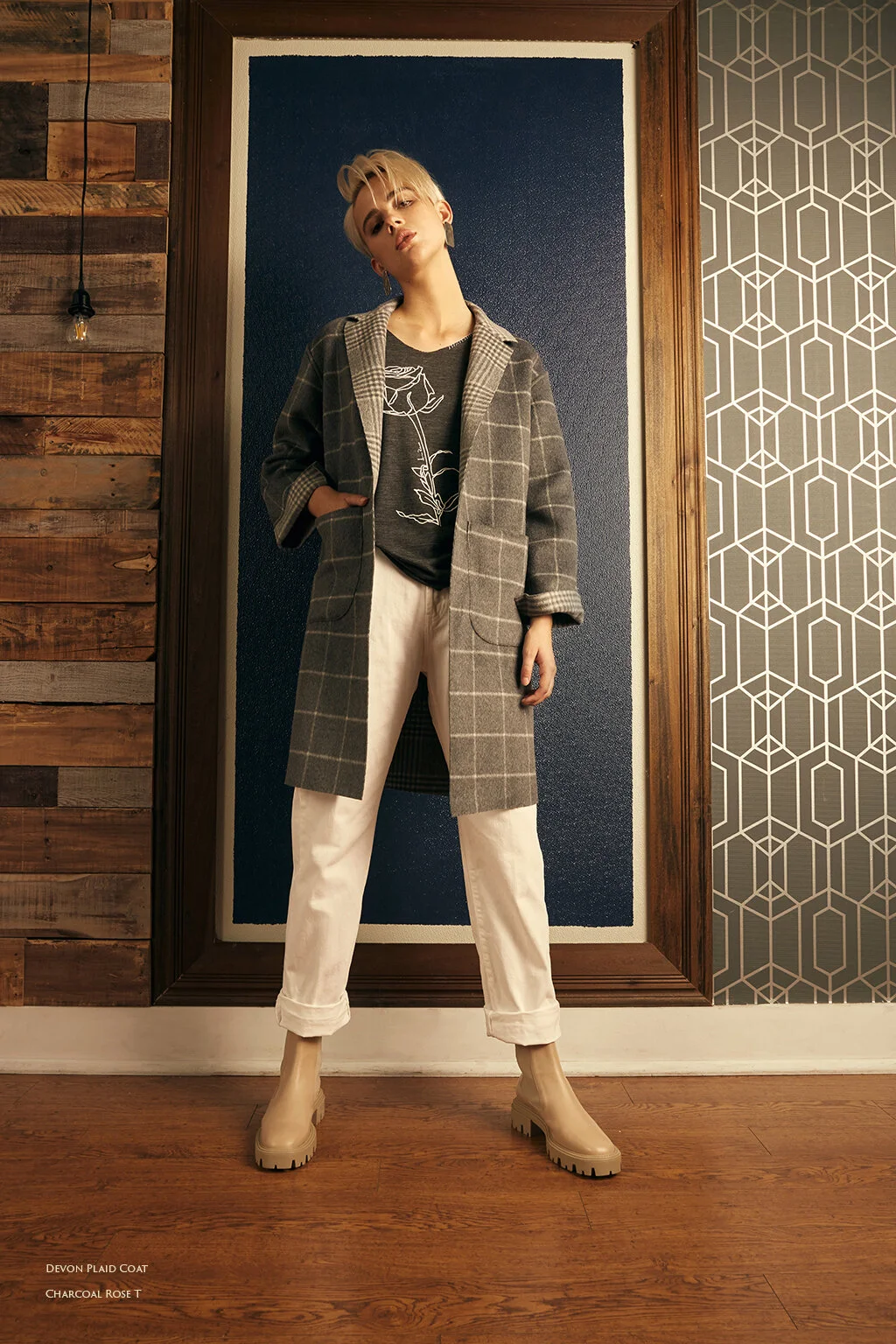 Devon Plaid Coat & Charcoal Rose T.jpg