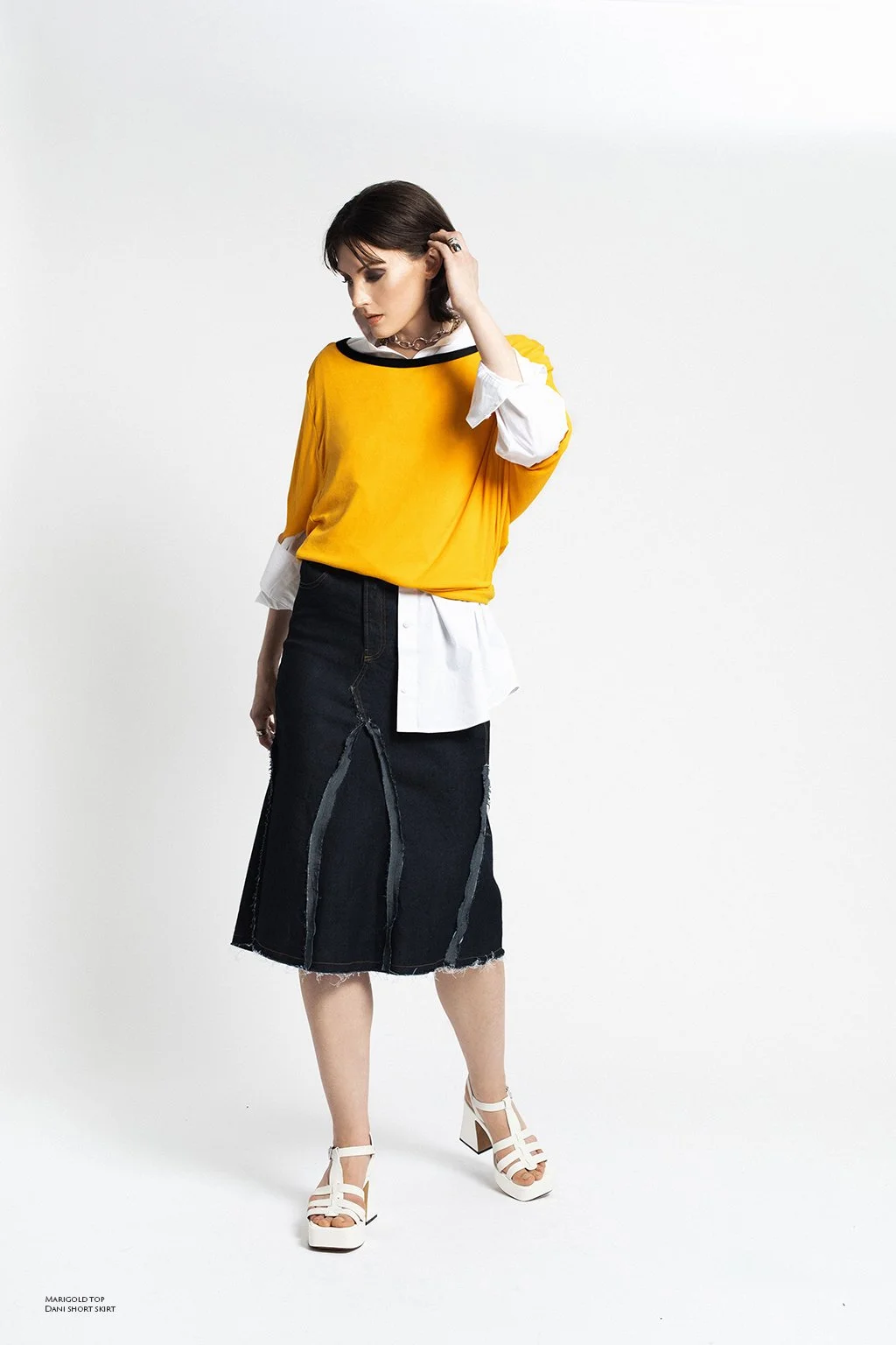 Marigold top & Dani short skirt 1.jpg