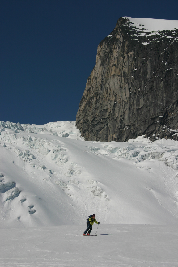 Last Run under Snowpatch Spire