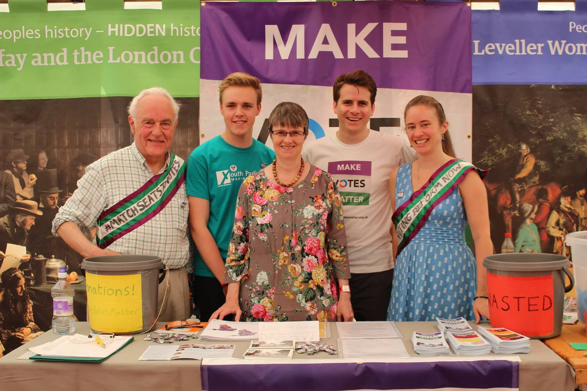 Molly Scott Cato and MVM Tolpuddle Stand.jpg