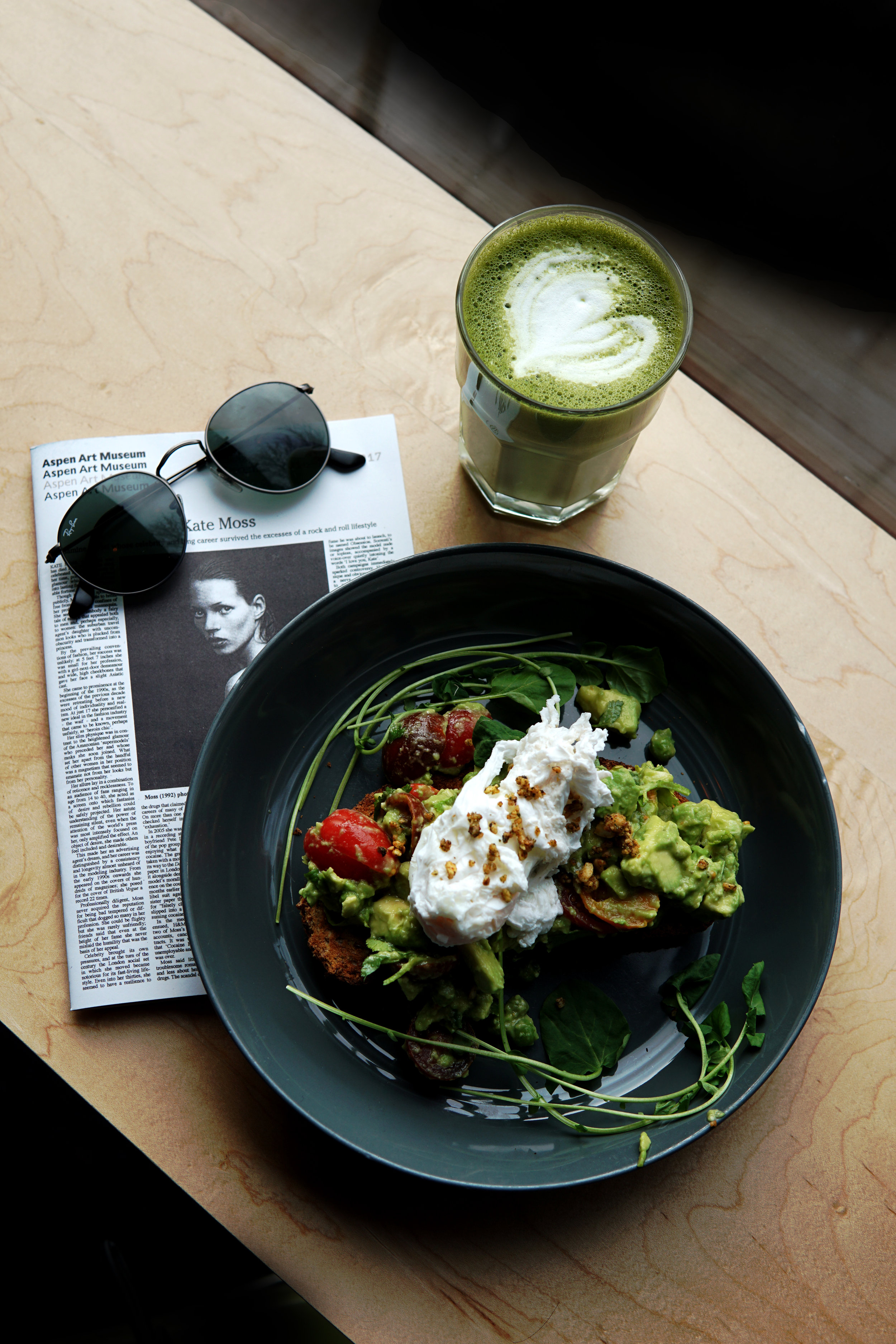 Breakfast and Matcha at Victoria's Espresso Bar