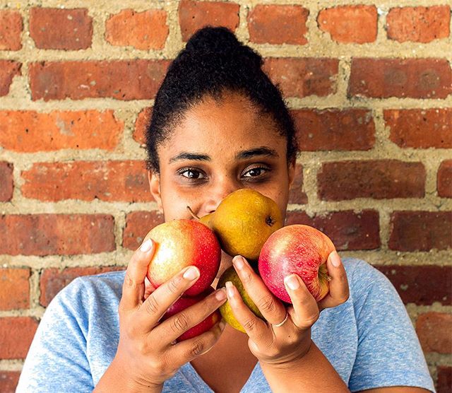 Incorporating props in a portrait is a great method for creative storytelling. To shoot a portrait of Jaime McBeth, Nutrition Educator at @fortunesociety, I grabbed a few key ingredients for healthy living: fruit! See more photos through the link in 