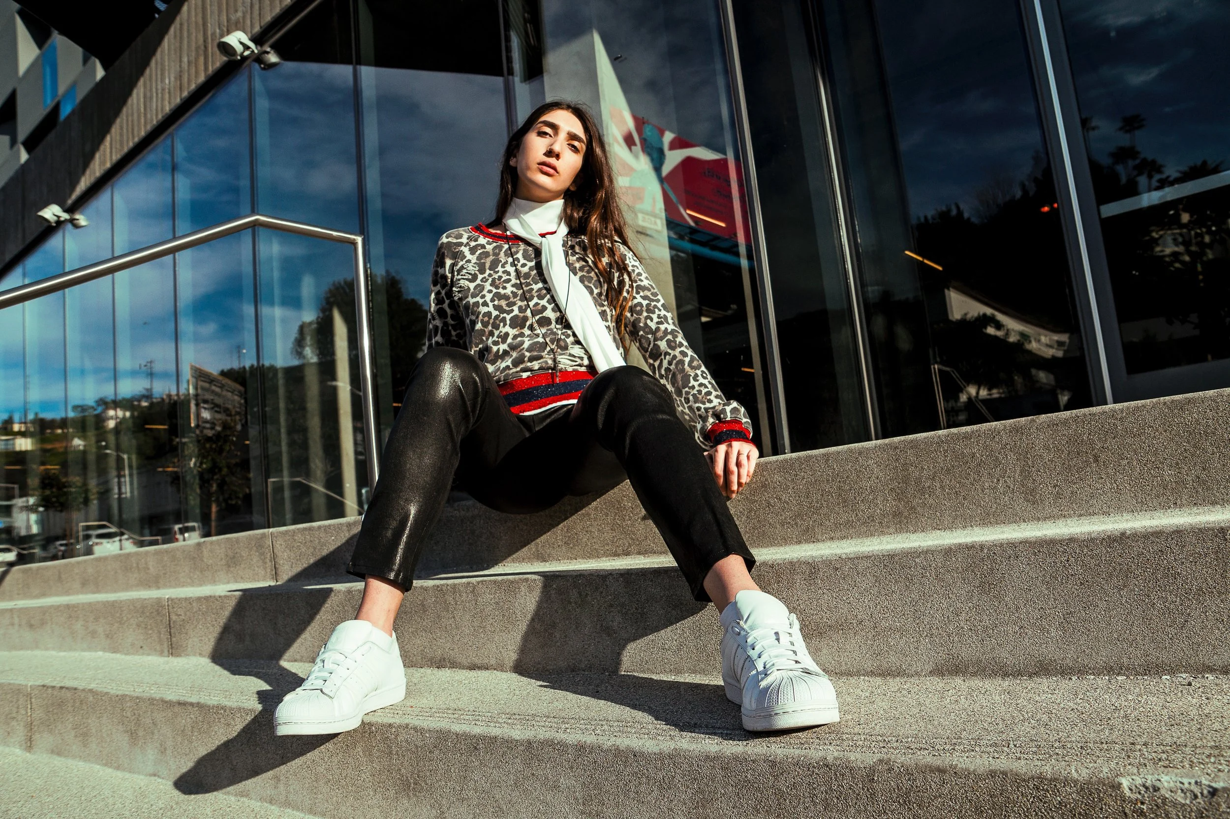 Nadia Shajari in Jbrand, Pam and Gela and Misha for TAGS.