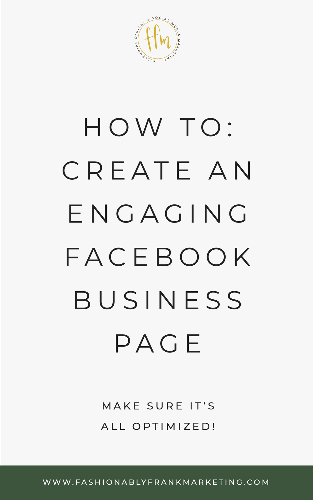 8 Steps to an Engaging Facebook Business Page — Fashionably Frank ...