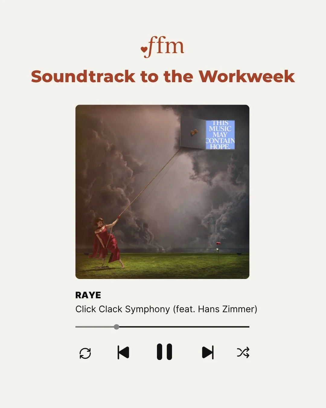 In the spirit of switching things up a little bit here, I figured I'd throw in a new "Soundtrack to the Workweek" series where I share the songs that have been on repeat at my desk lately. 😌🎧⁠
⁠
I've gotta give RAYE her flowers. This albu