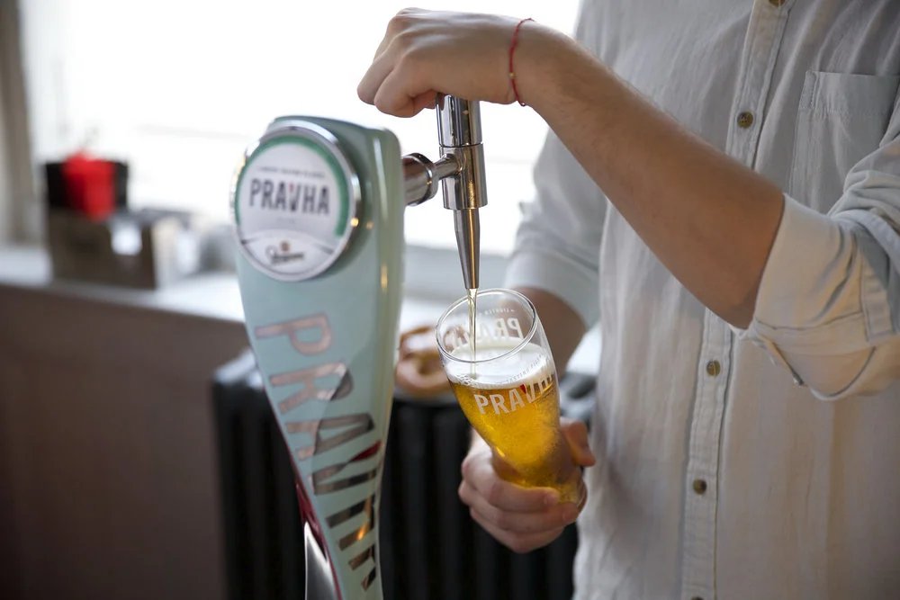 Pravha beer pump