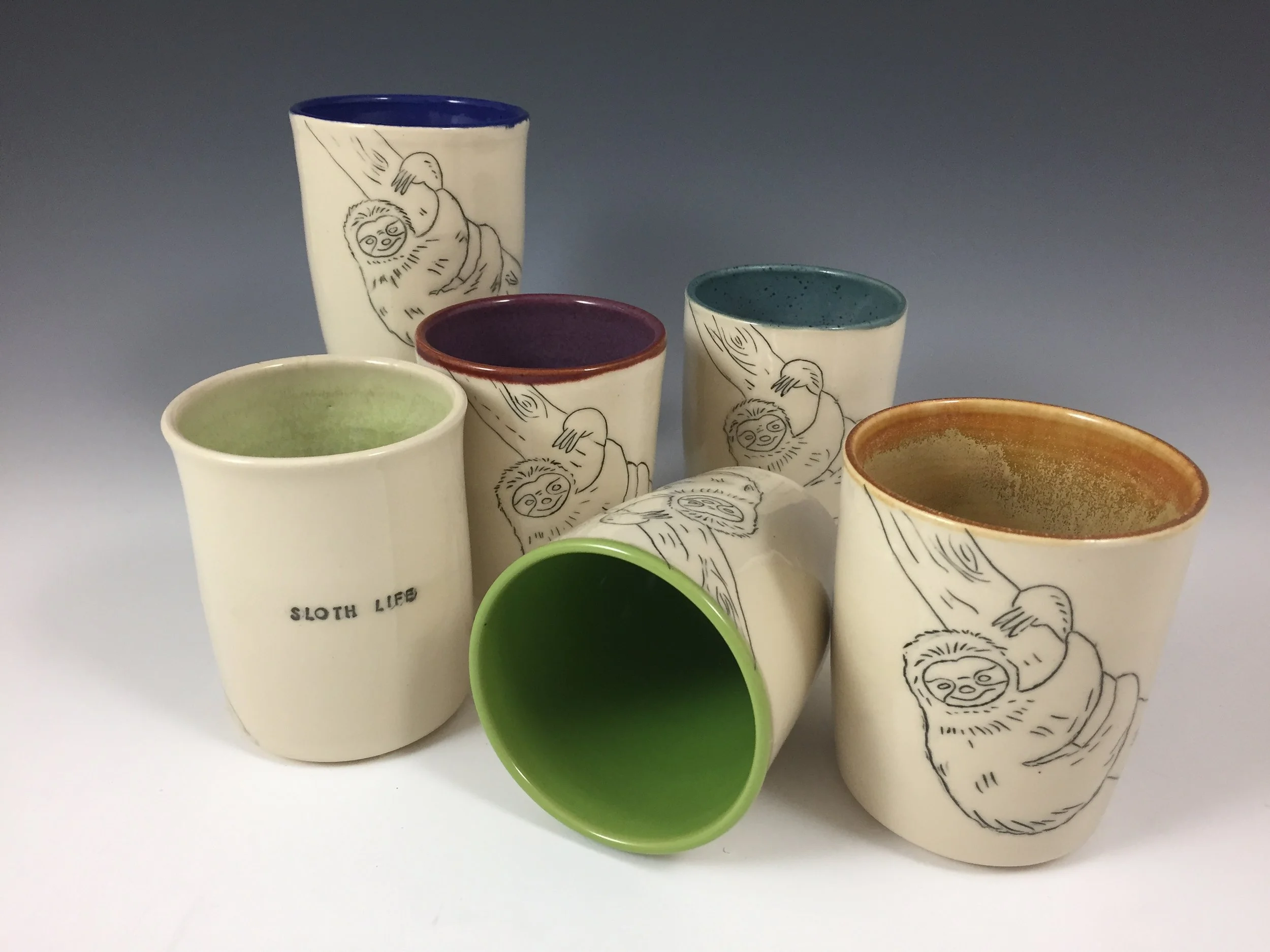 Sloth Cups