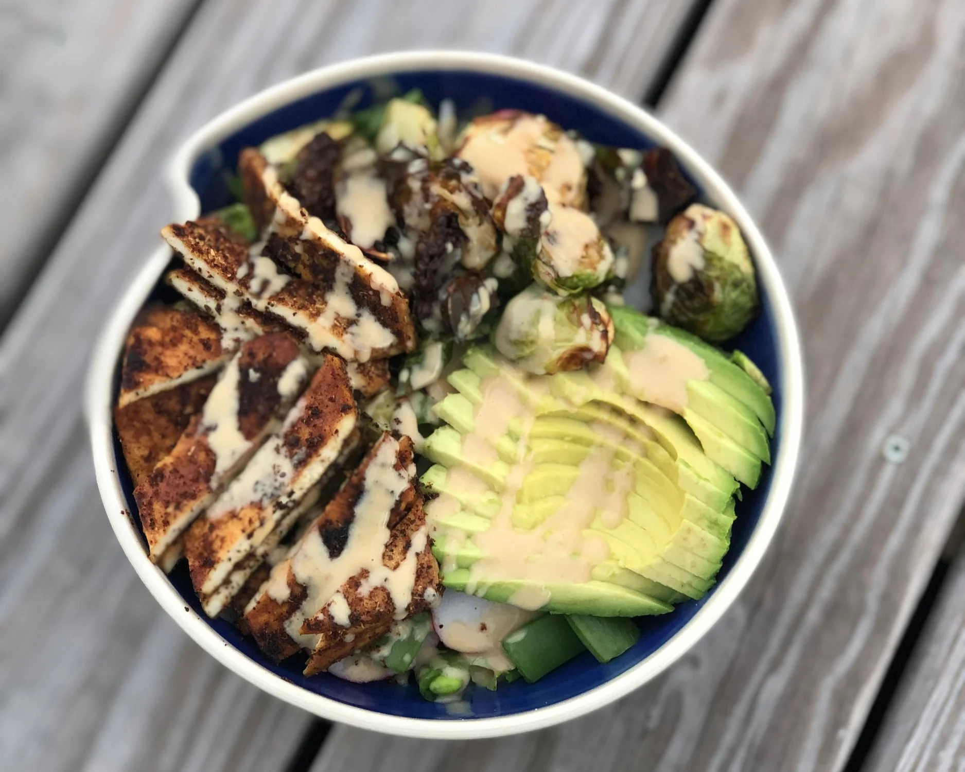 This is the kind of salad that makes a great brunch, lunch, or hearty dinner!