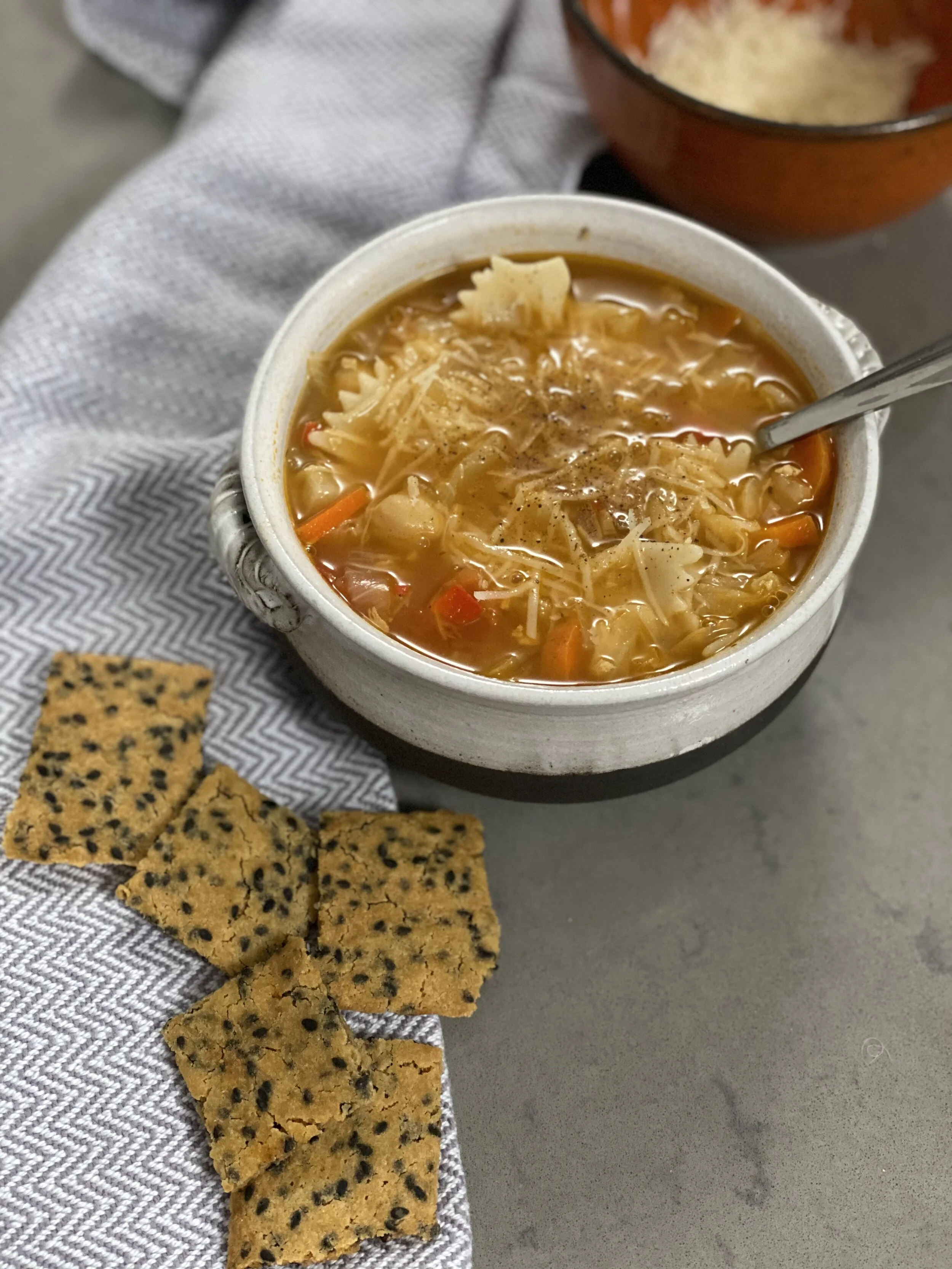 Veggie Pasta Soup