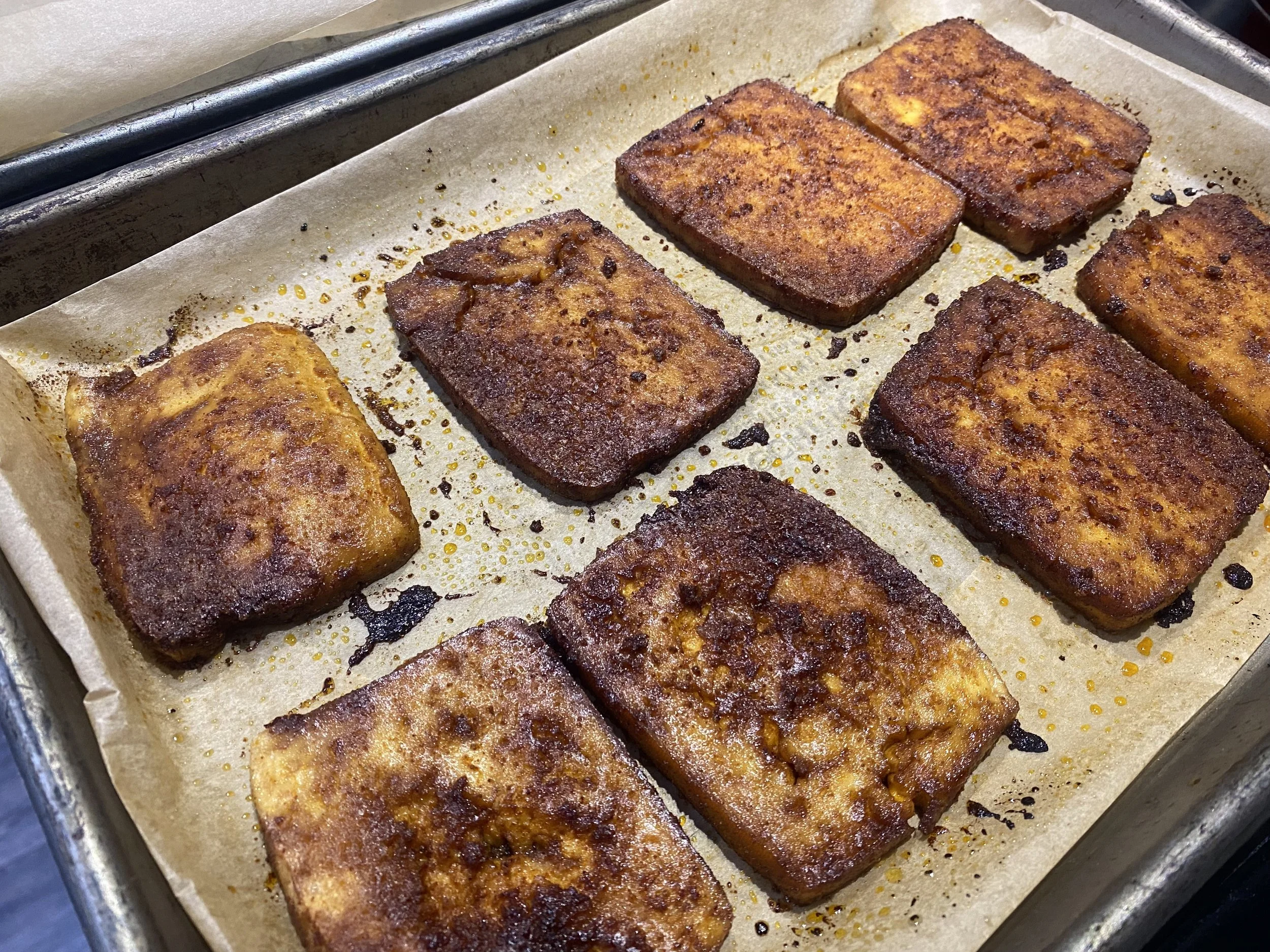 Savory Baked Tofu
