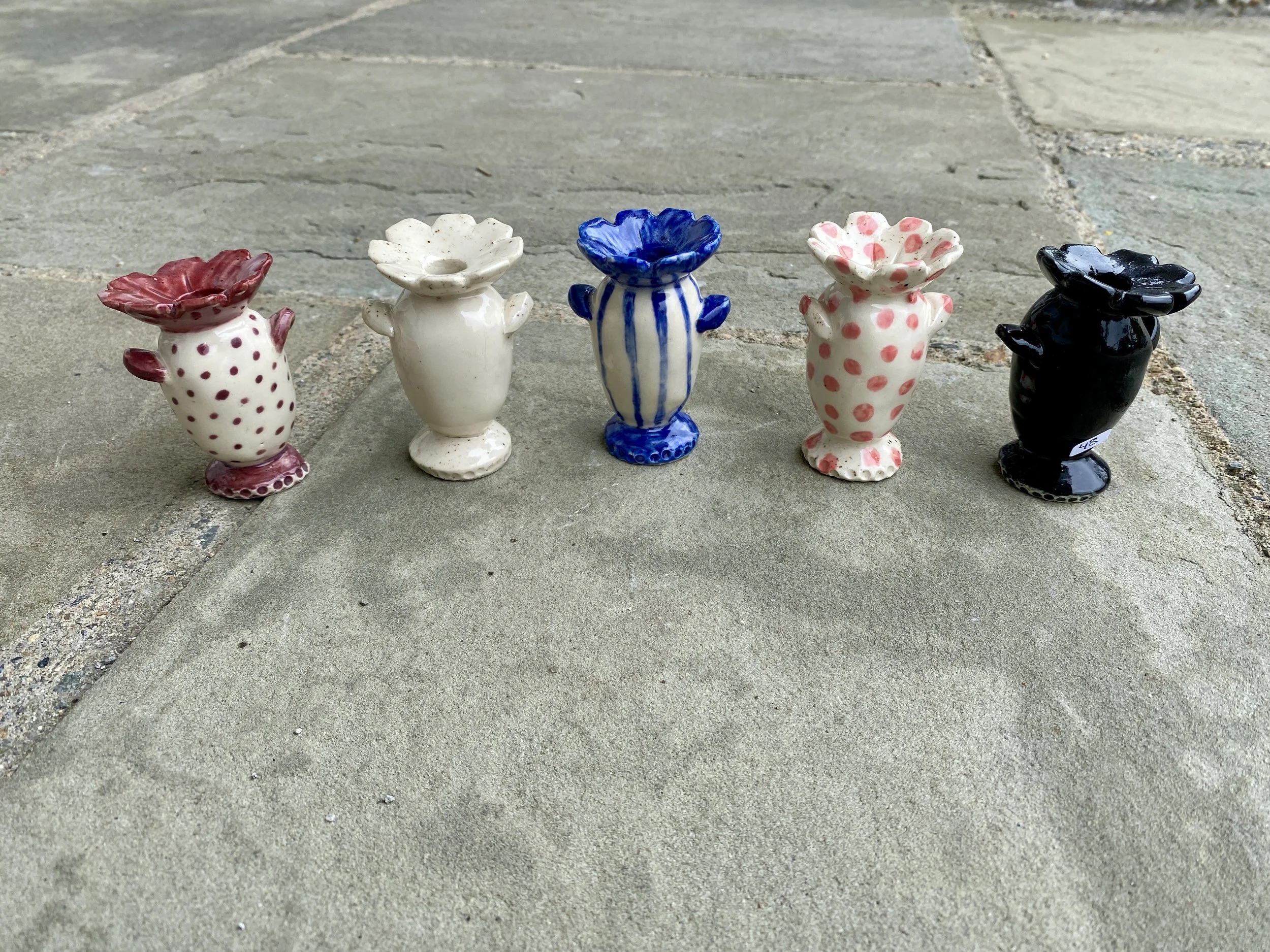 Fancy Little bud Vases