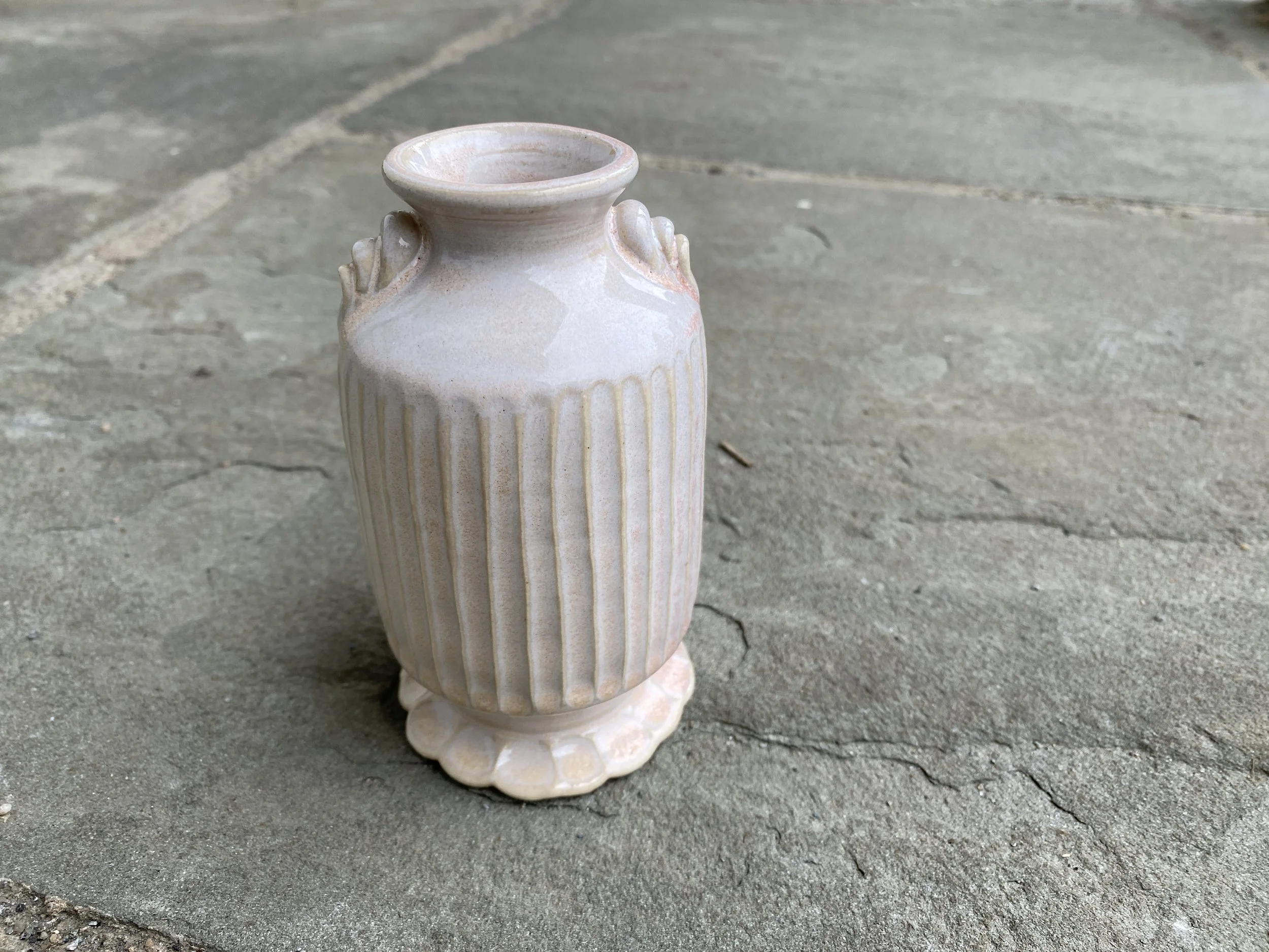 One of a kind Vase: Blush