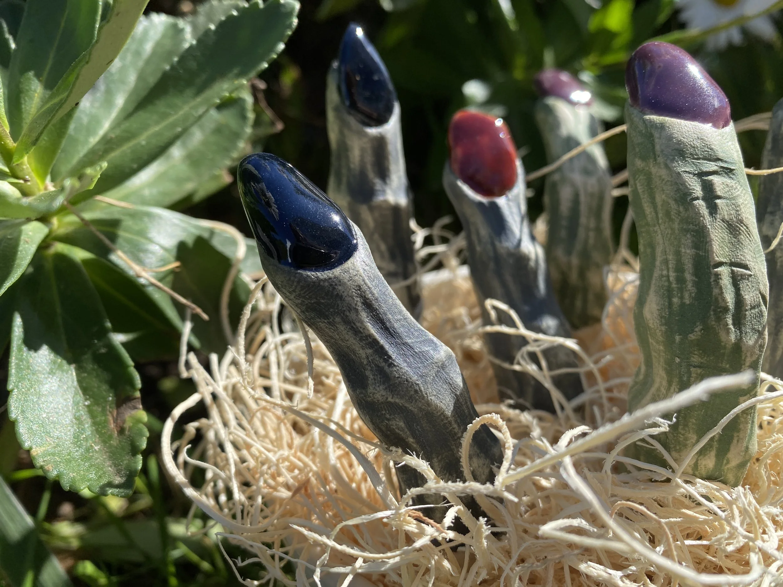 Witches Fingers Spooky Plant Stakes