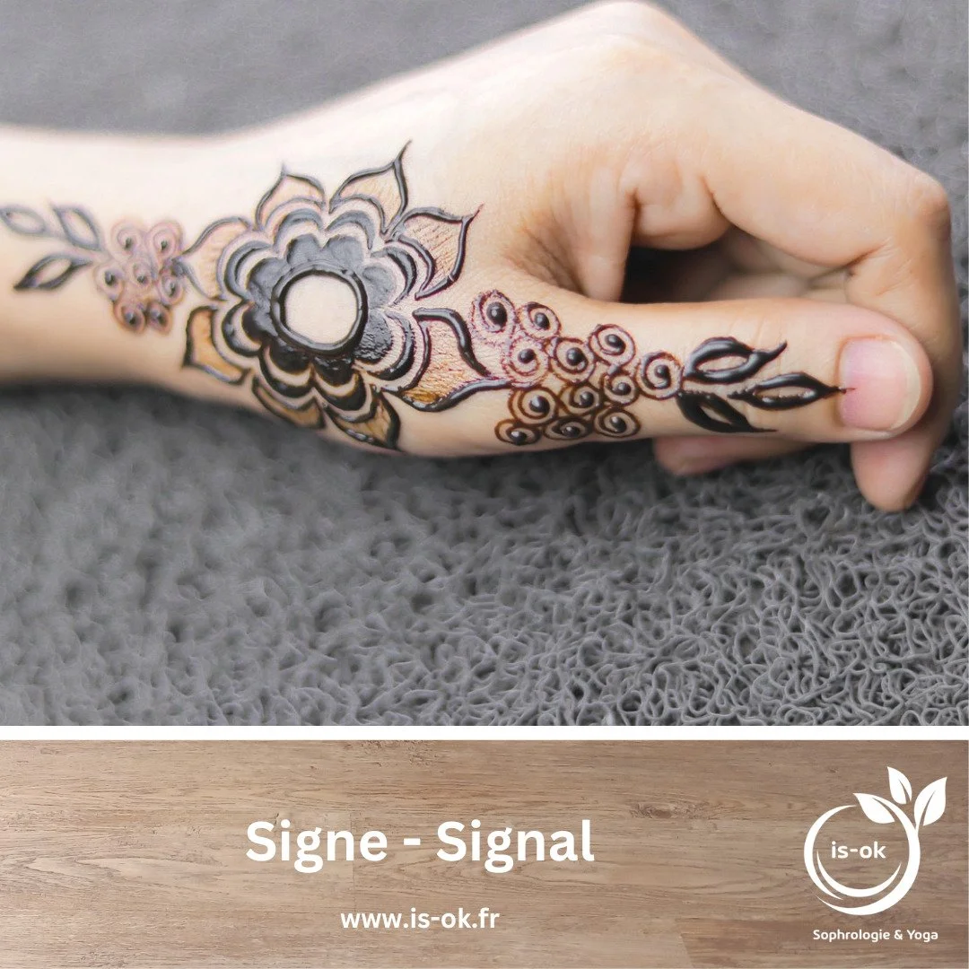 Un tout petit geste (comme par exemple le pouce sur l'index) peut devenir votre signe-signal, un protocole en sophrologie &agrave; ancrer en d&eacute;tente profonde, sur 2 s&eacute;ances minimum, espac&eacute;es id&eacute;alement d'une semaine.

Guid