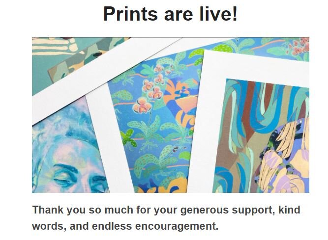 Print Store Launched