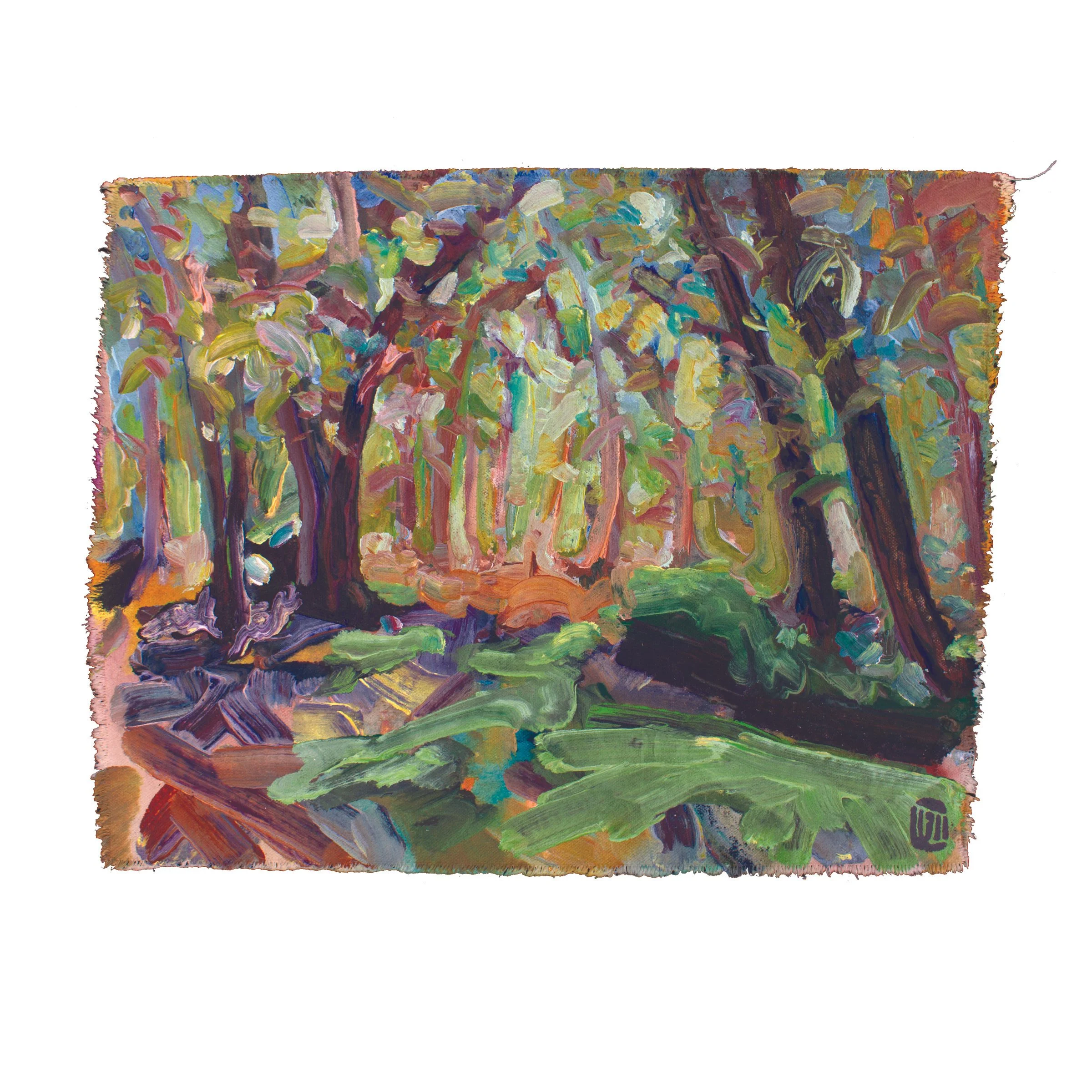 forest song, 2023, 13.75 x 10.75 in..jpg