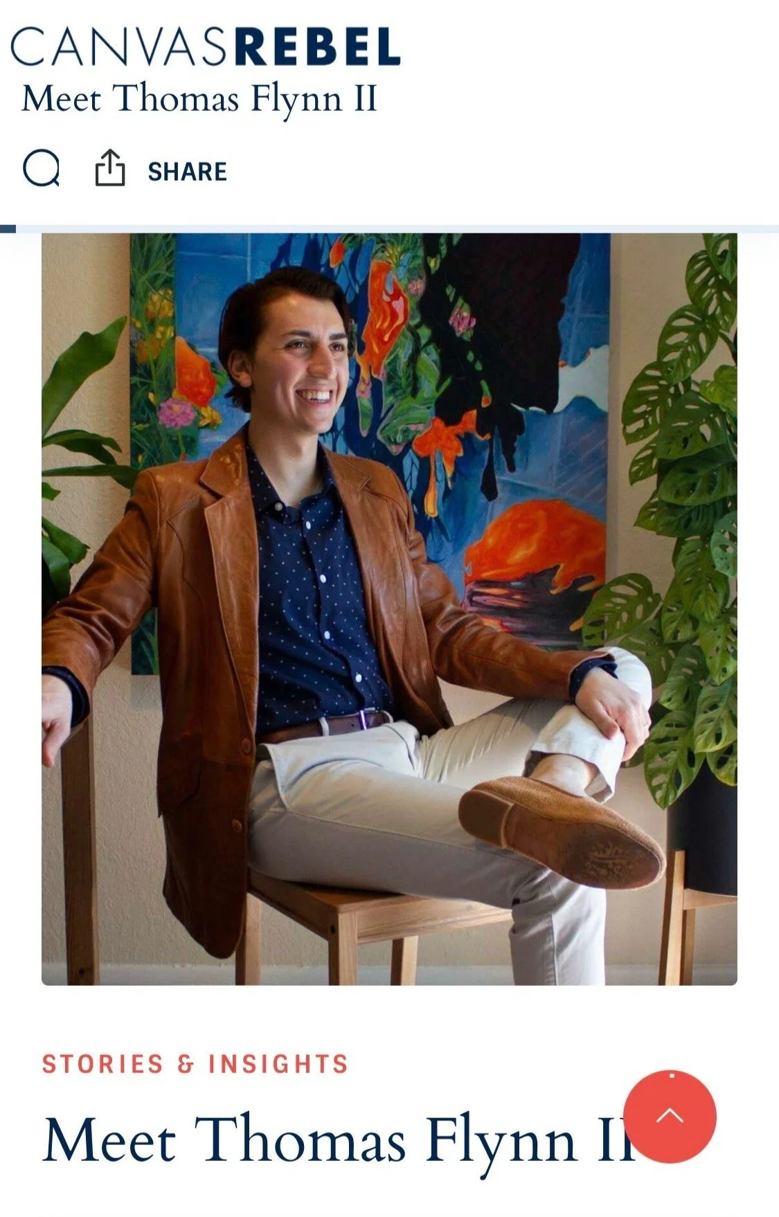 TFII Interview with Canvas Rebel - discussing journey and inspiration