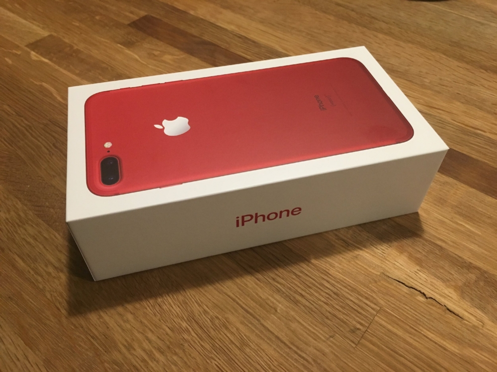 Apple Iphone 7 Plus Product Red First Glance And Unboxing Behrad Bagheri