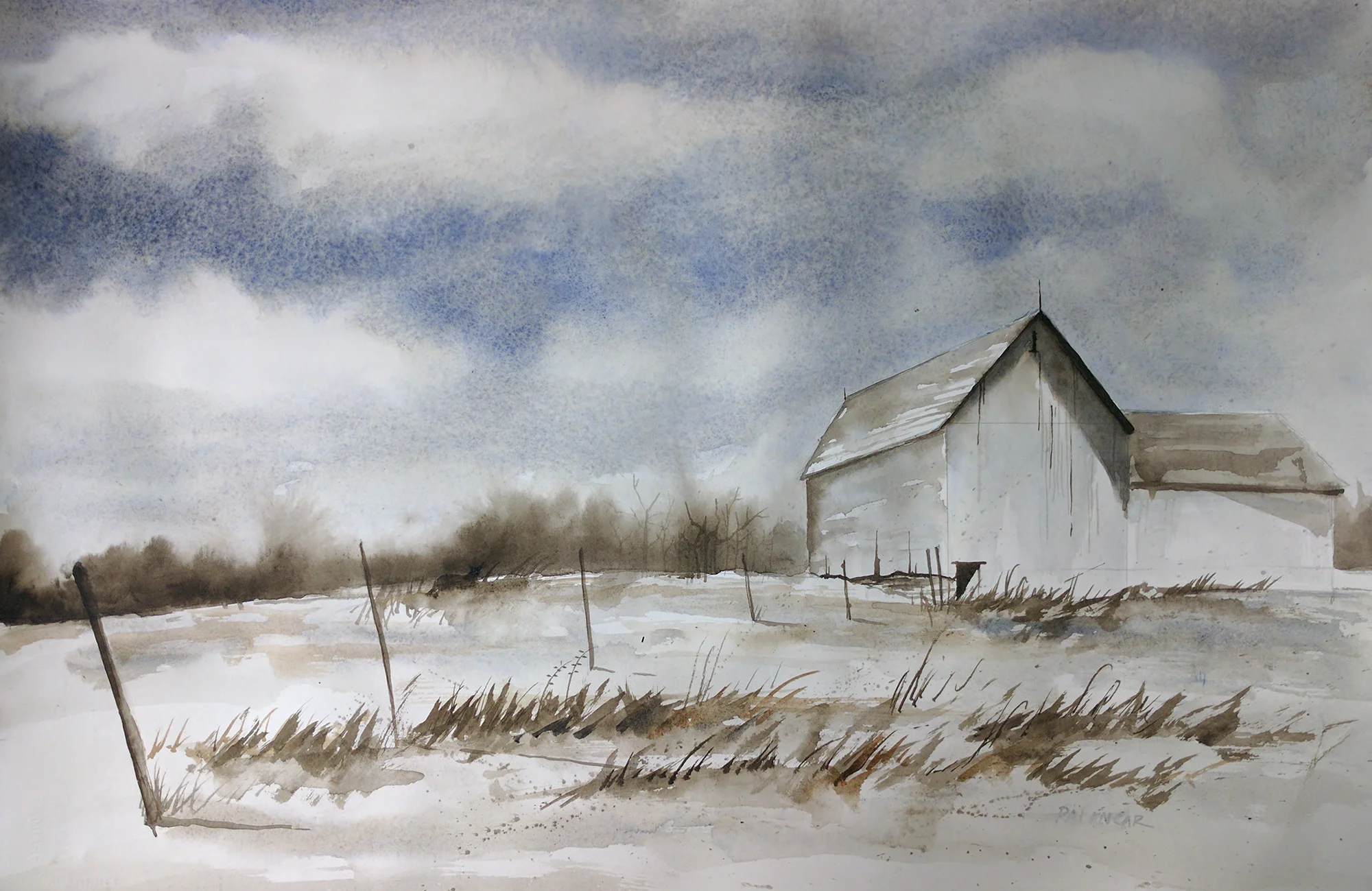 Barn Study (SOLD)