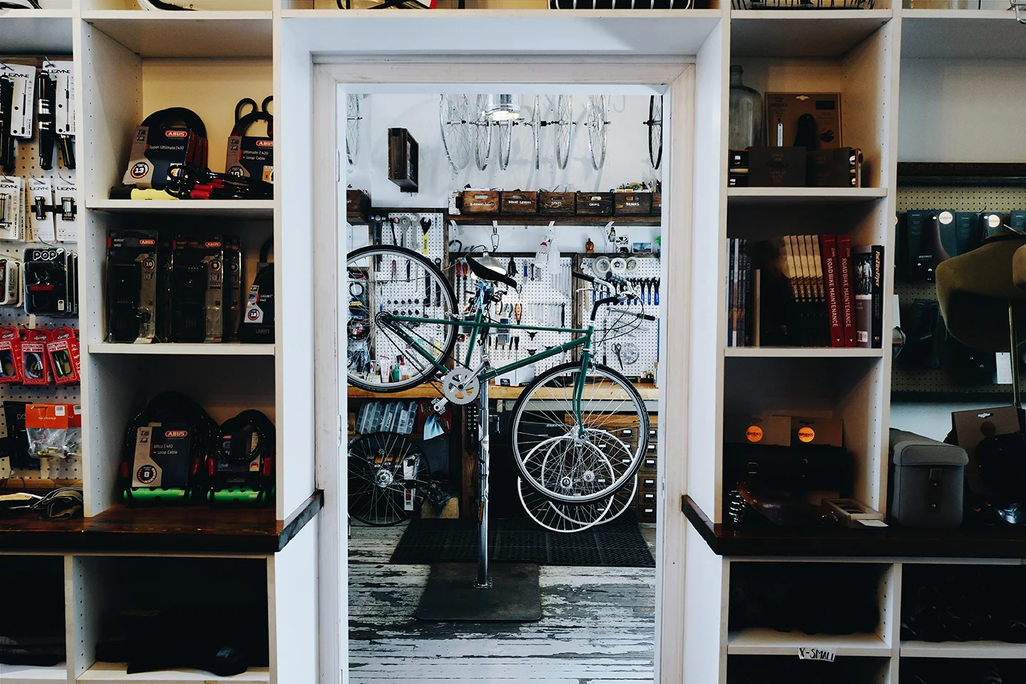 Heritage Coffee's Bike Shop