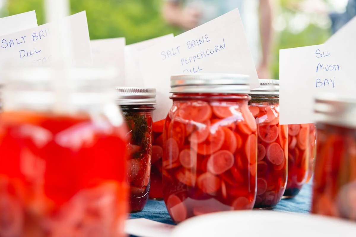 As the growing season began, Common Good City Farm brought the community together to celebrate and taste things grown in the garden, including many of the things they’ve canned.