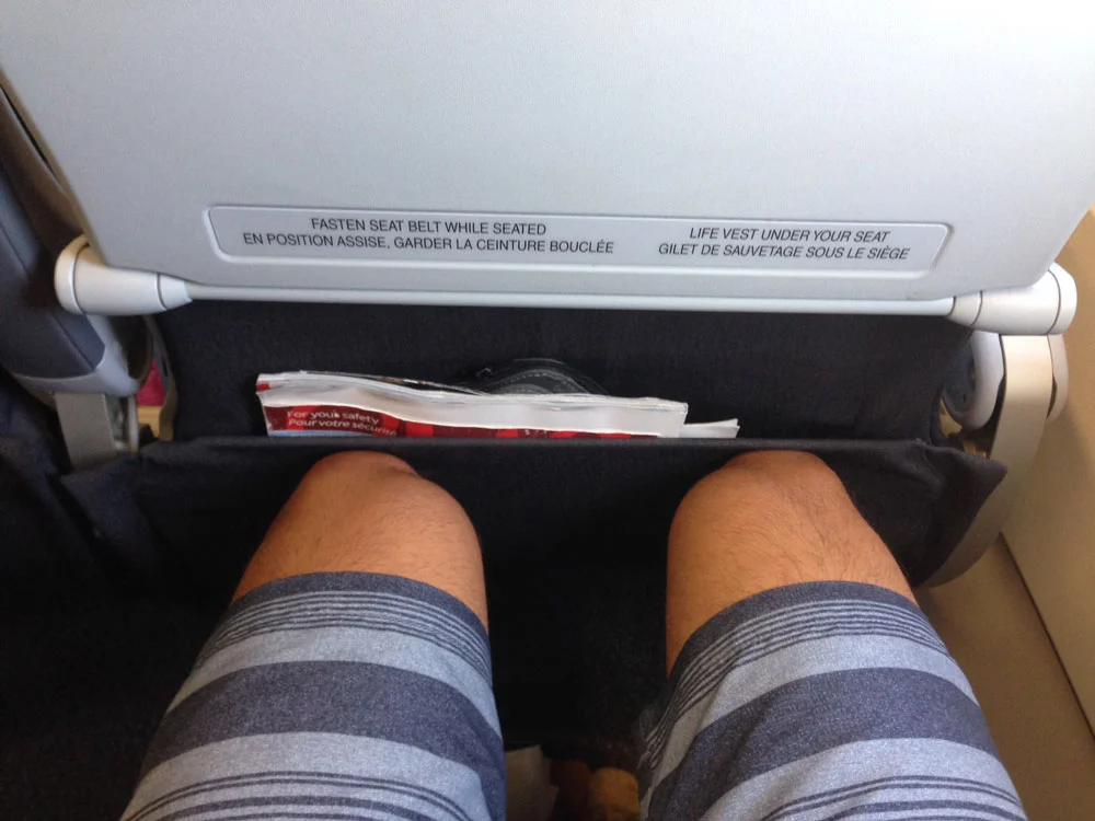 Air Canada Rouge Economy Leg Room