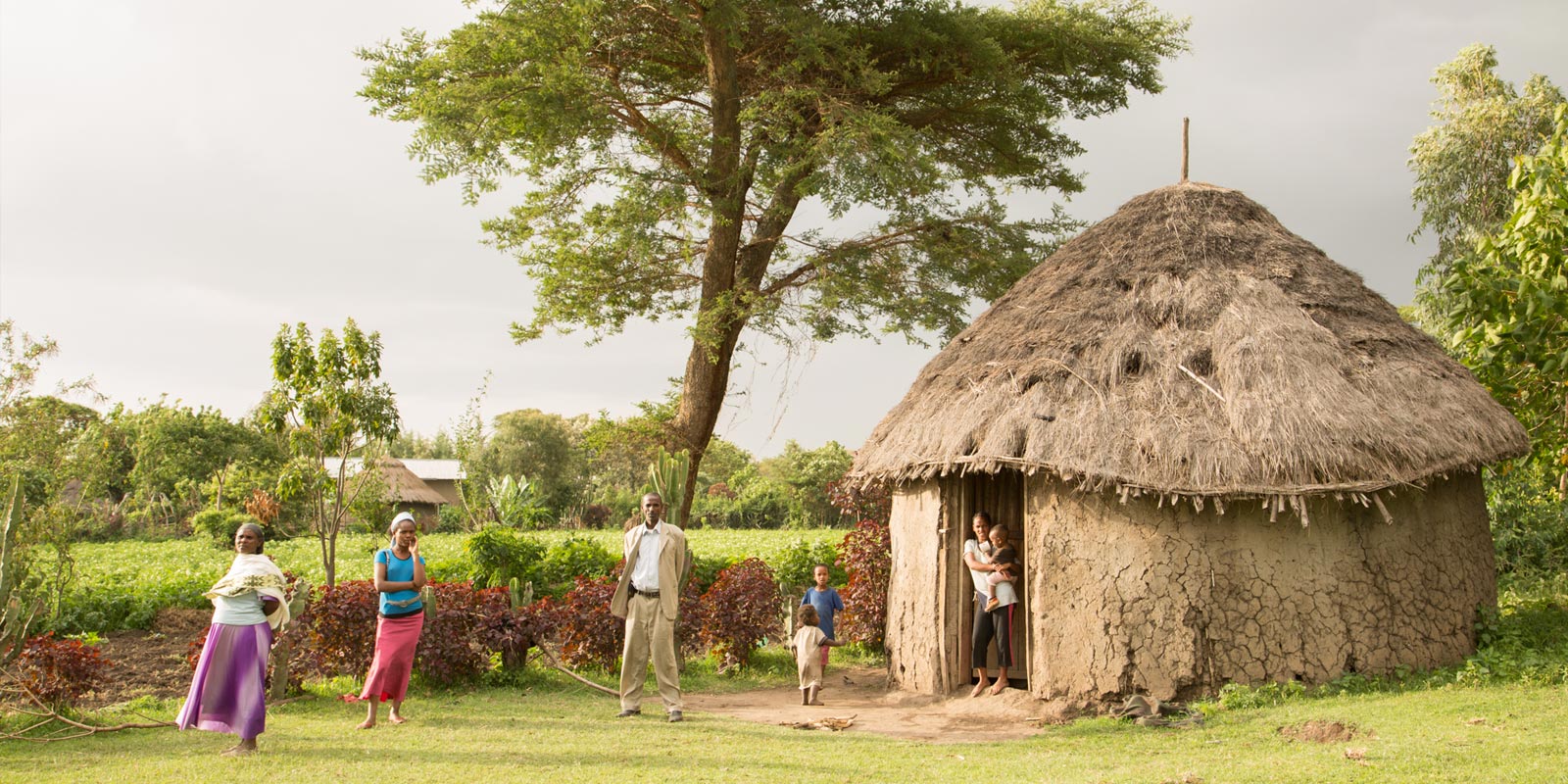 Family Portrait - Turge, Ethiopia