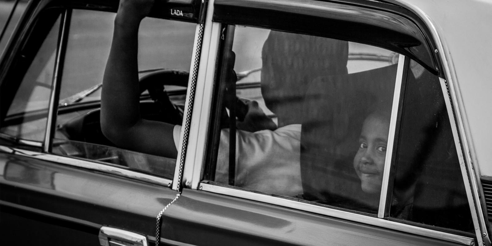 Girl in the Blue Lada