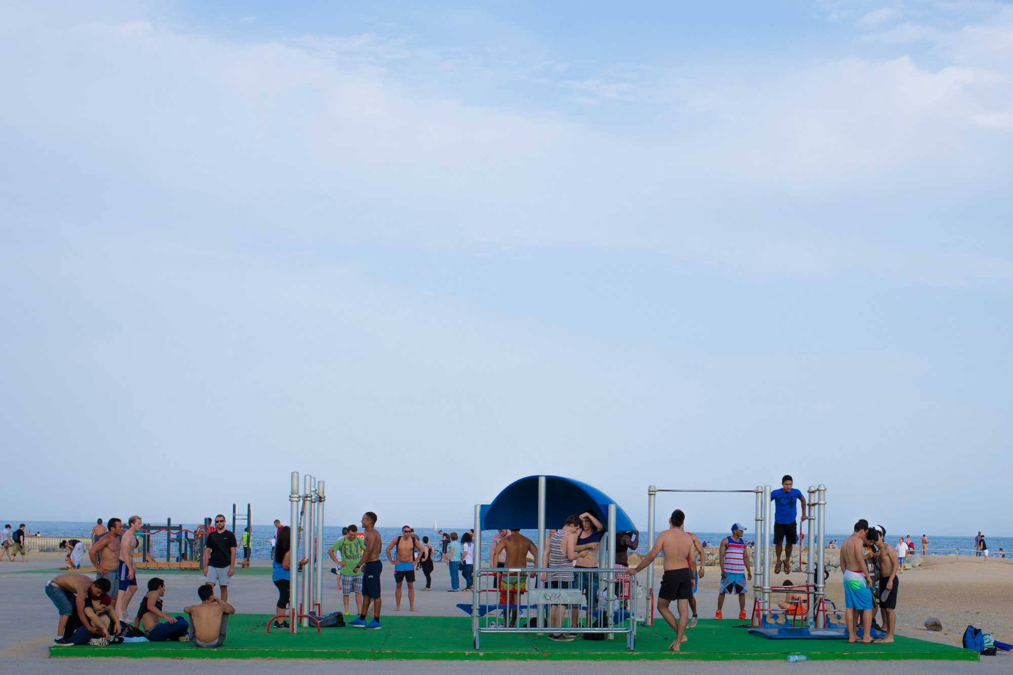 2014 — Barceloneta Muscle Beach