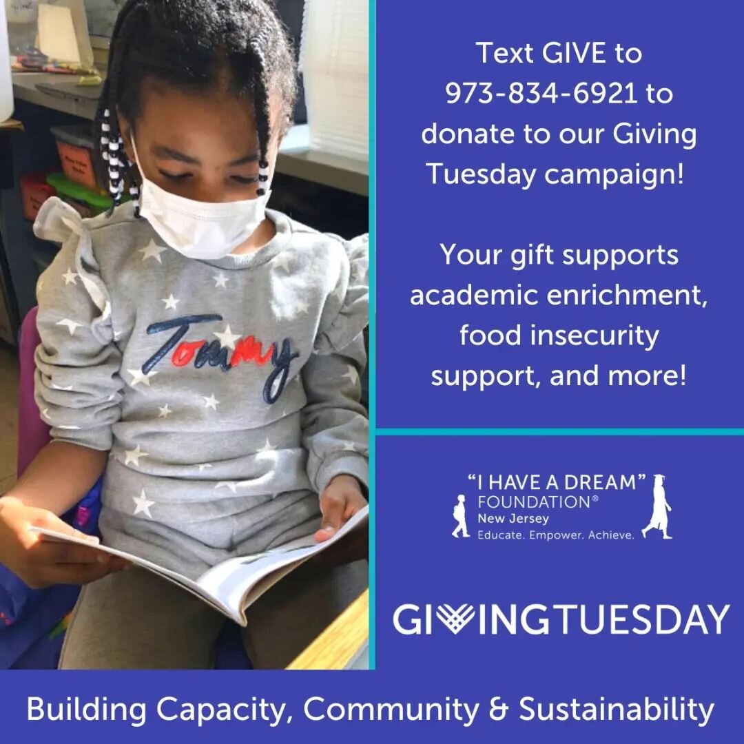 TODAY is #GivingTuesday! When you make a gift, you are supporting our efforts to continue building capacity, community and sustainability at the Thirteenth Avenue School @nps_13thpanthers. Link in bio or text GIVE to 973 834 6921!