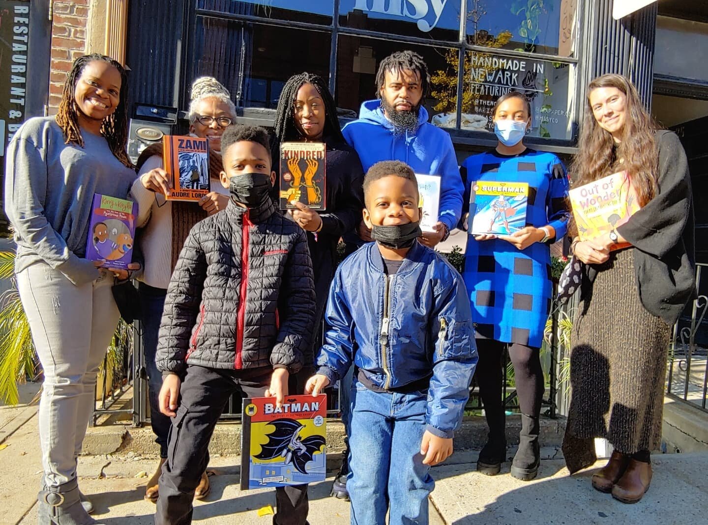 Today was an incredible day of community at @bossblendcoffeeco. Thank you to everyone who came out to support our brunch and book drive! Our team and partners at the @nps_13thpanthers are grateful for the book donations. Special thanks to @bossblendc