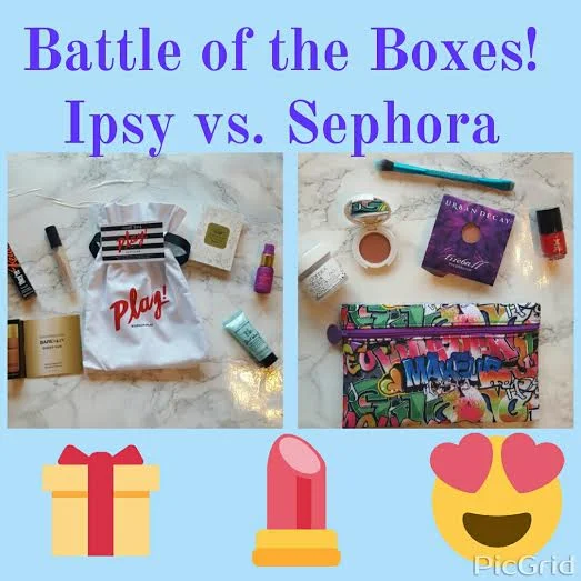 June Battle of the Boxes| Ipsy Vs. Play by Sephora 2016