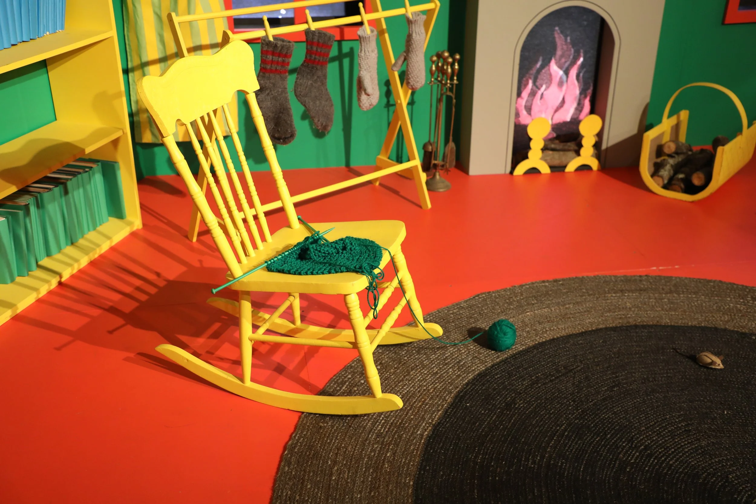    Installation view of ‘Goodnight Moon: a Rhythm, a Tempo’  