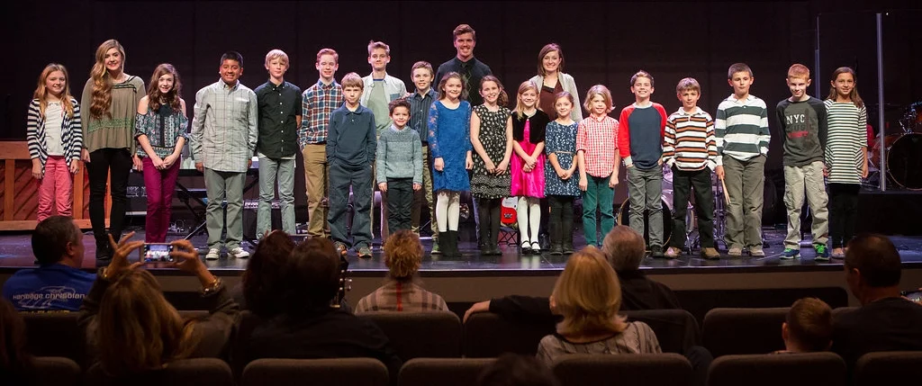 The performers at the first Vibe Recital Soiree. Casual, enjoyable performance experiences are one of the aspects that set Vibe Music Academy apart.